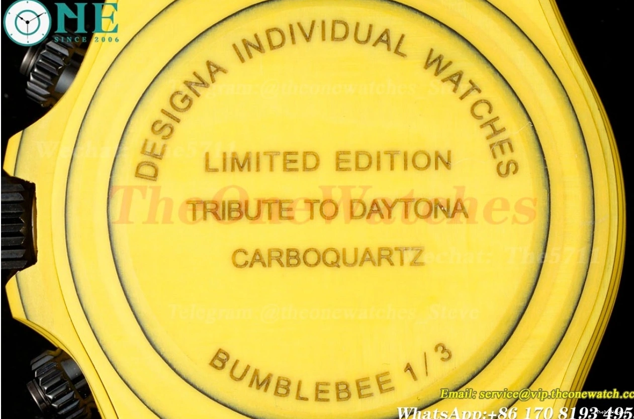 DIWF 40mm FC Yellow A7750 Diw NY Dial Daytona 0202